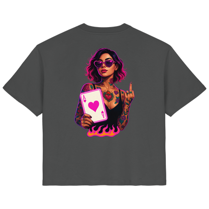 Queen of Hearts - Ladies Organic Shirt