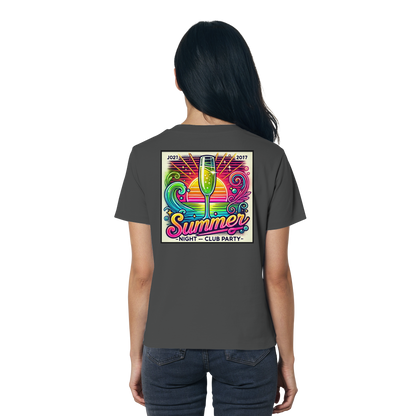 Summer Party Vibes - Ladies Organic Shirt