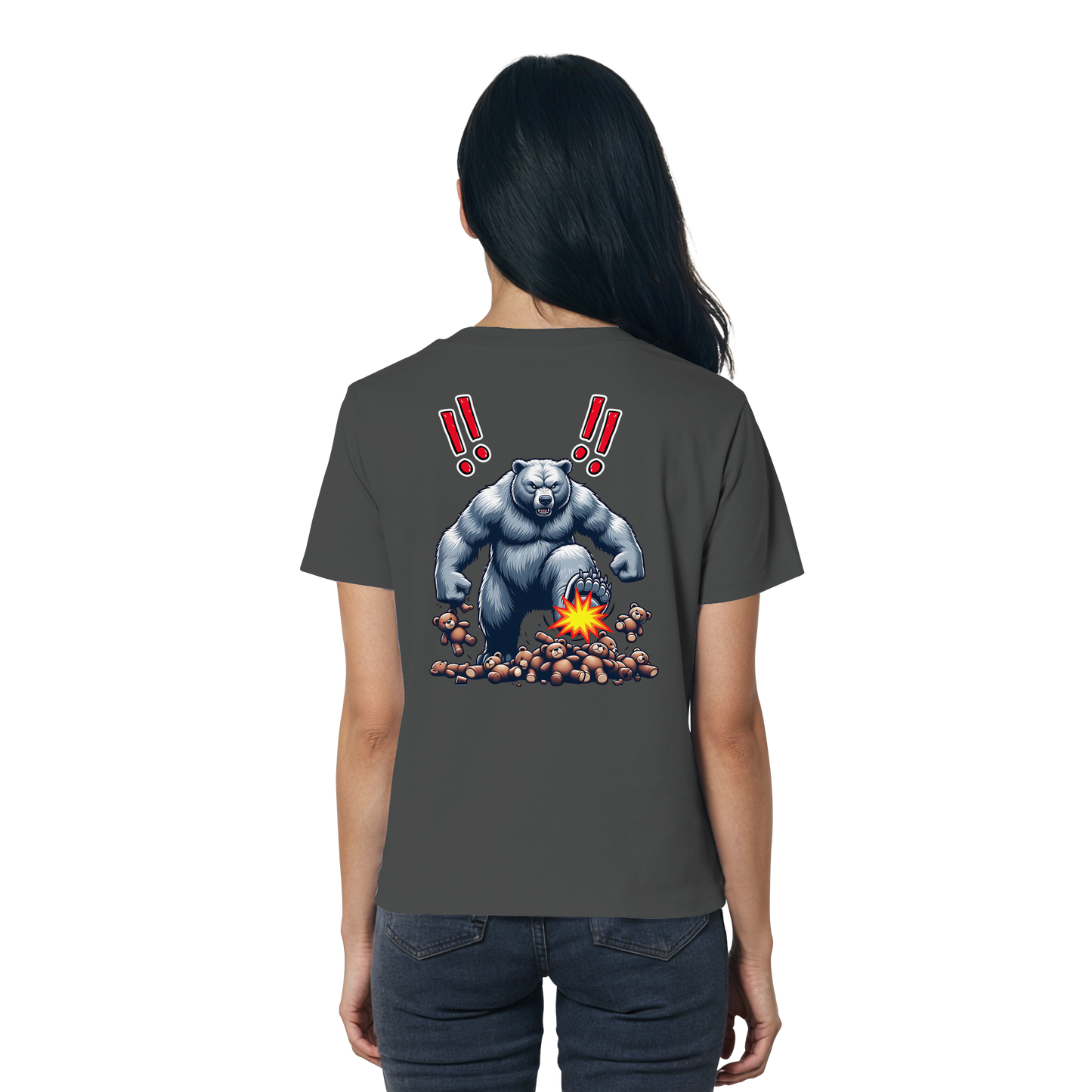 Teddy Terror - Ladies Organic Shirt