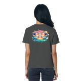 Tropical Sunset Glasses - Ladies Organic Shirt