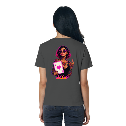Queen of Hearts - Ladies Organic Shirt