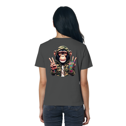 Jungle Ink Monkey - Ladies Organic Shirt