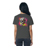 Floral Skull - Ladies Organic Shirt