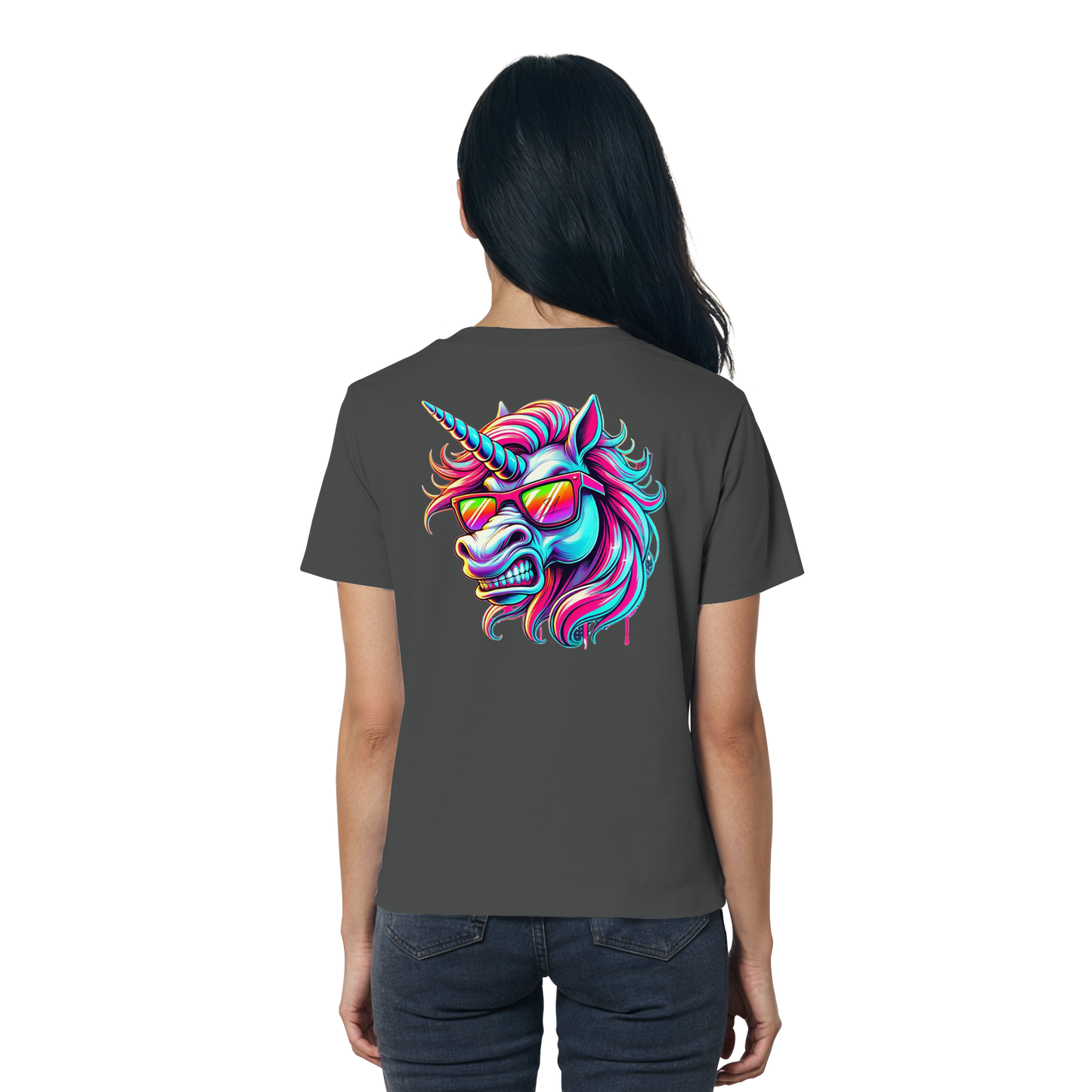 Funky Unicorn - Ladies Organic Shirt