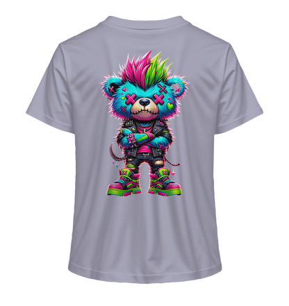 Punk Neon Teddy - Ladies Organic Shirt
