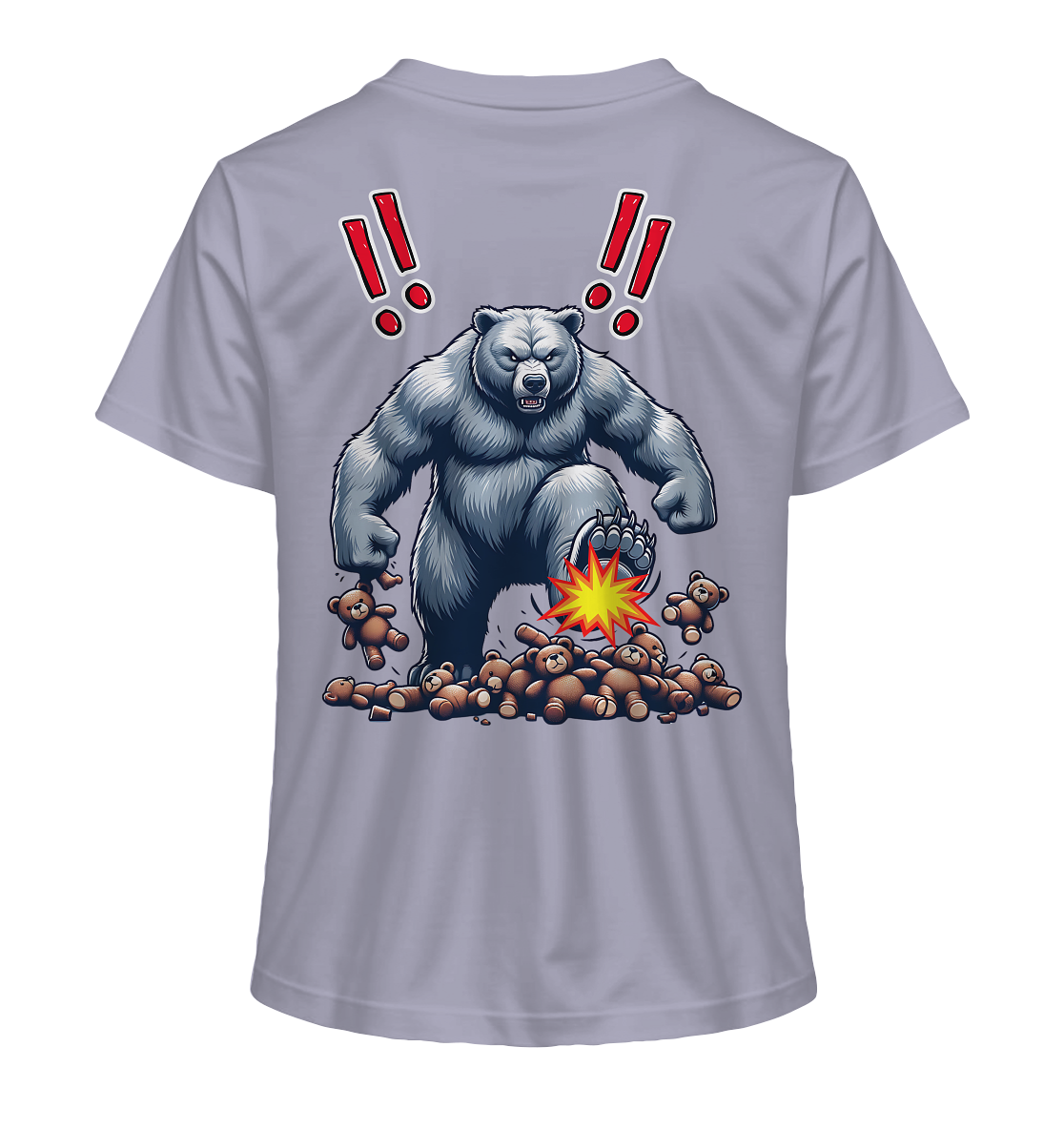Teddy Terror - Ladies Organic Shirt