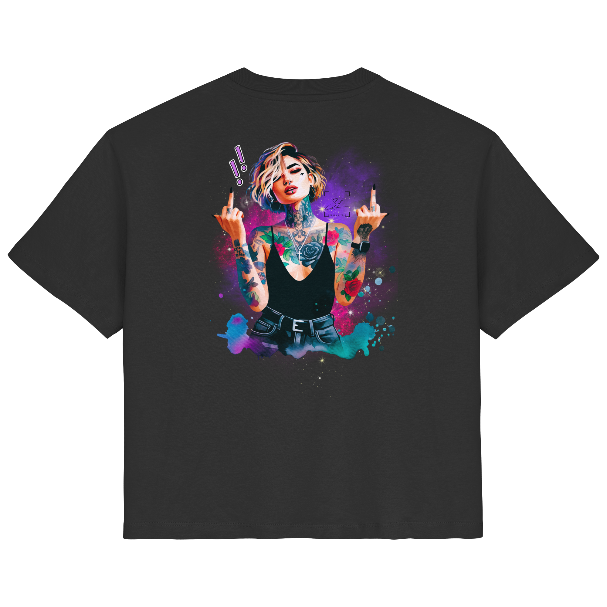 Rebel Rose - Chemise bio pour femme