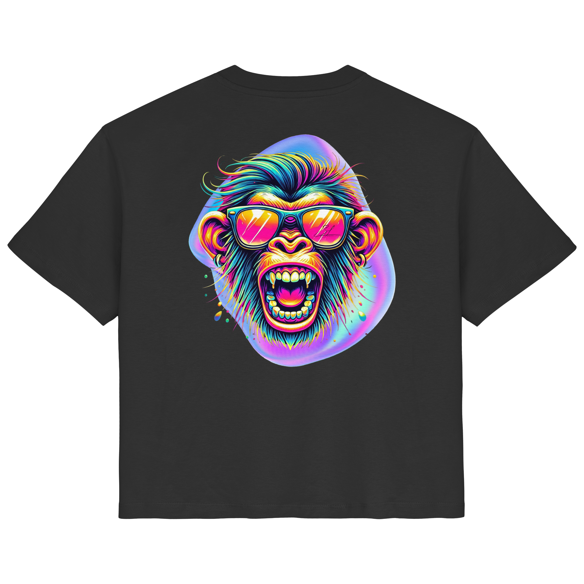 Crazy Chimp - T-shirt bio pour femme