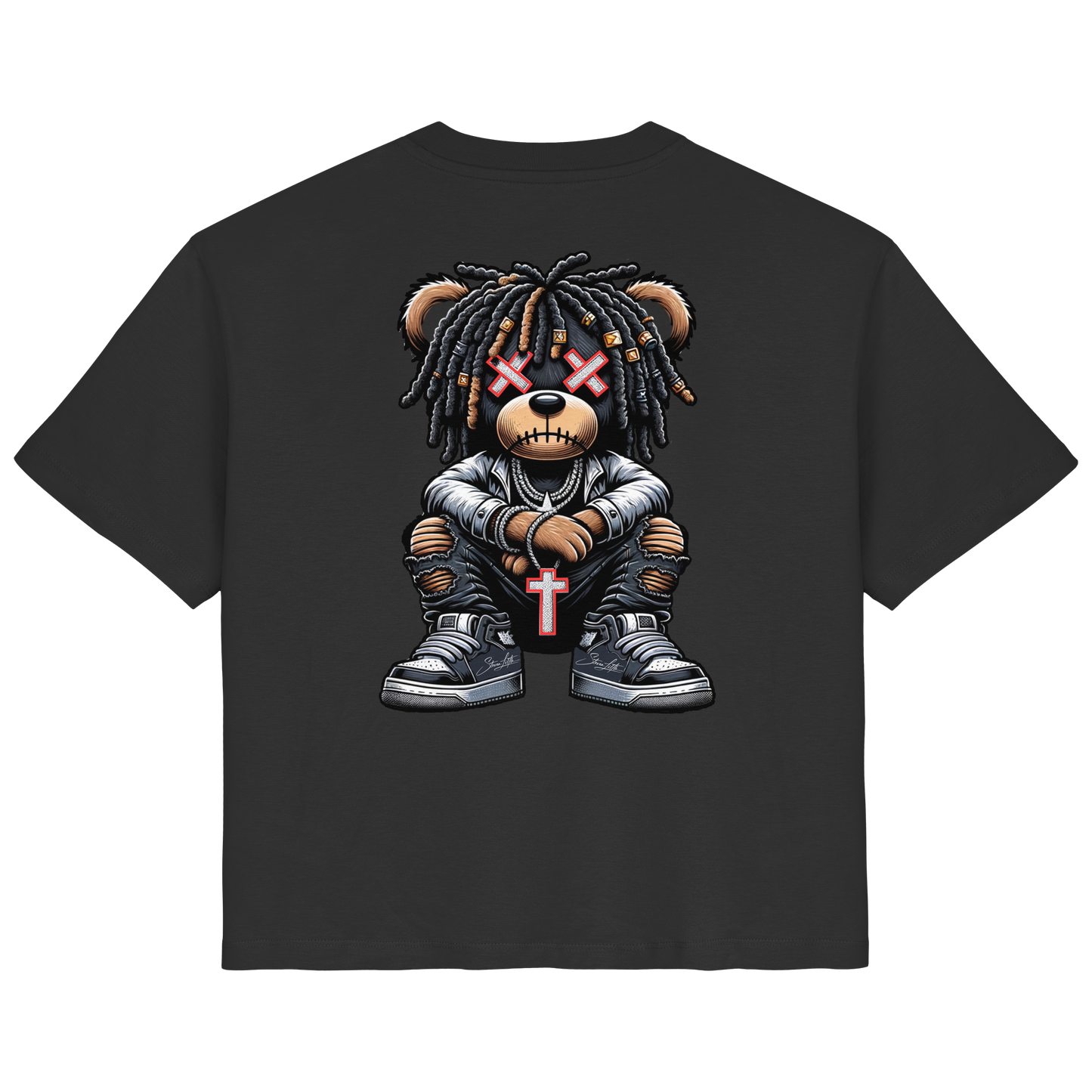 Bad Ass Teddy - Ladies Organic Shirt