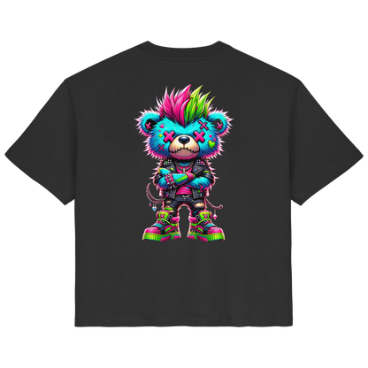 Punk Neon Teddy - Ladies Organic Shirt