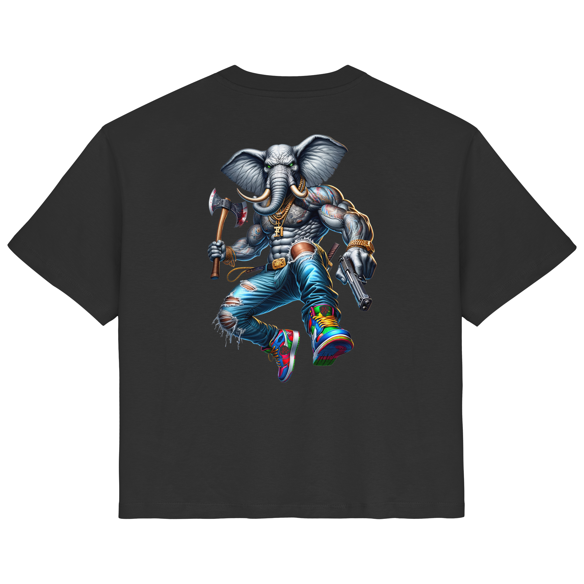 Elephant Warrior - Ladies Organic Shirt