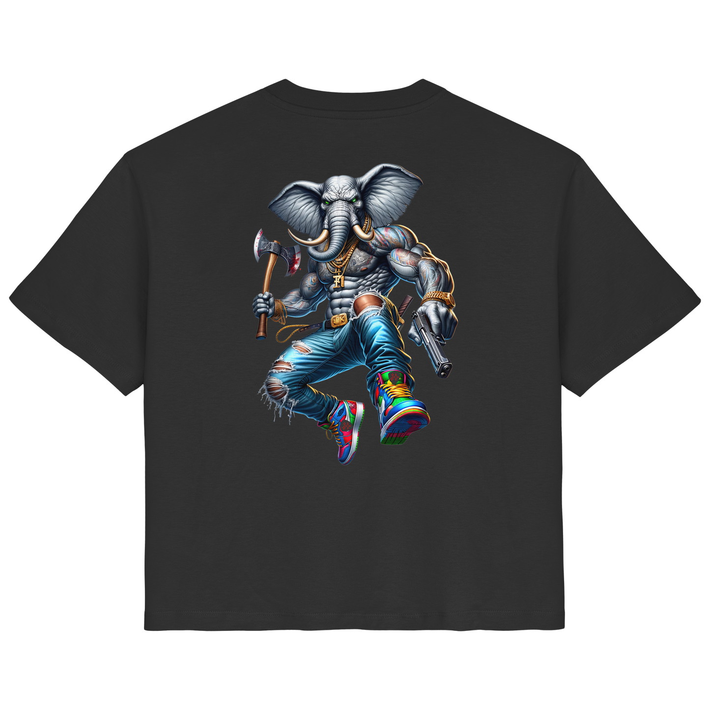 Elephant Warrior - Ladies Organic Shirt