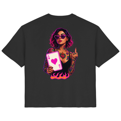 Queen of Hearts - Ladies Organic Shirt