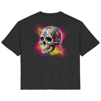 Floral Skull - Ladies Organic Shirt