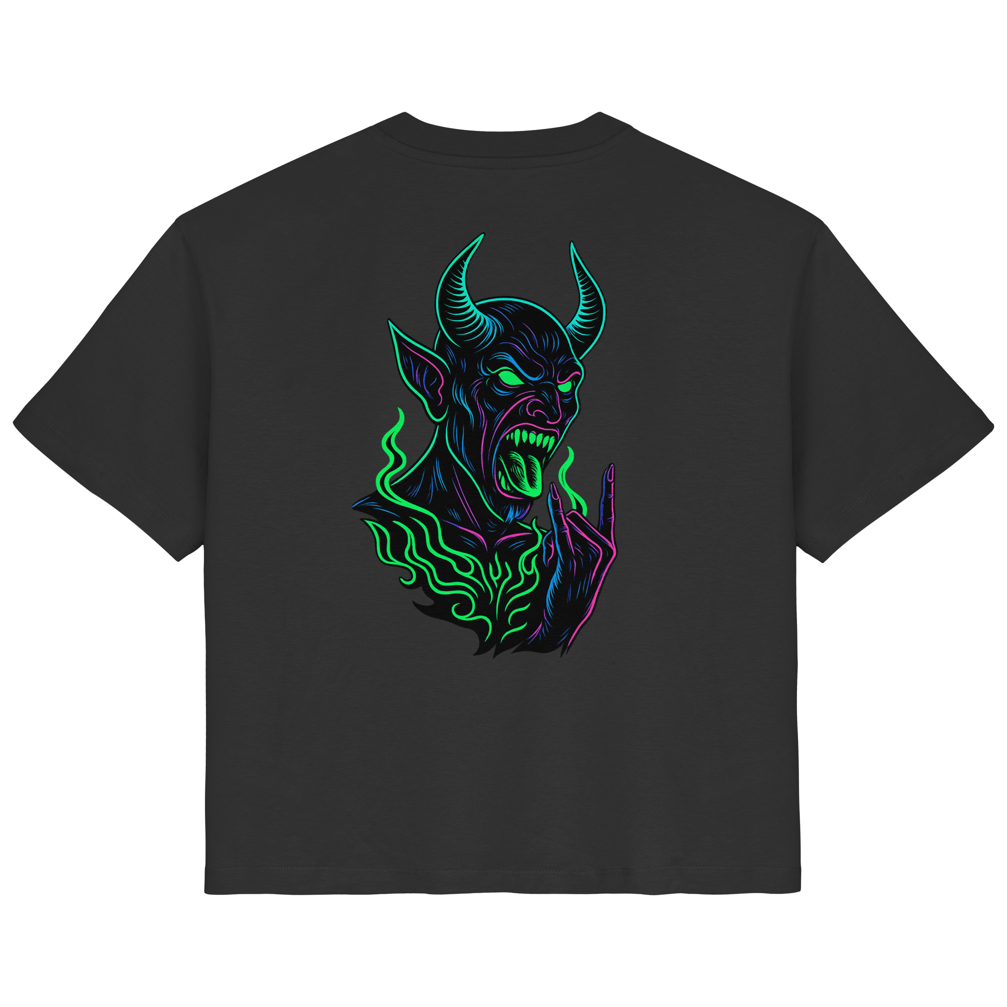 Neon Hellfire - Ladies Organic Shirt