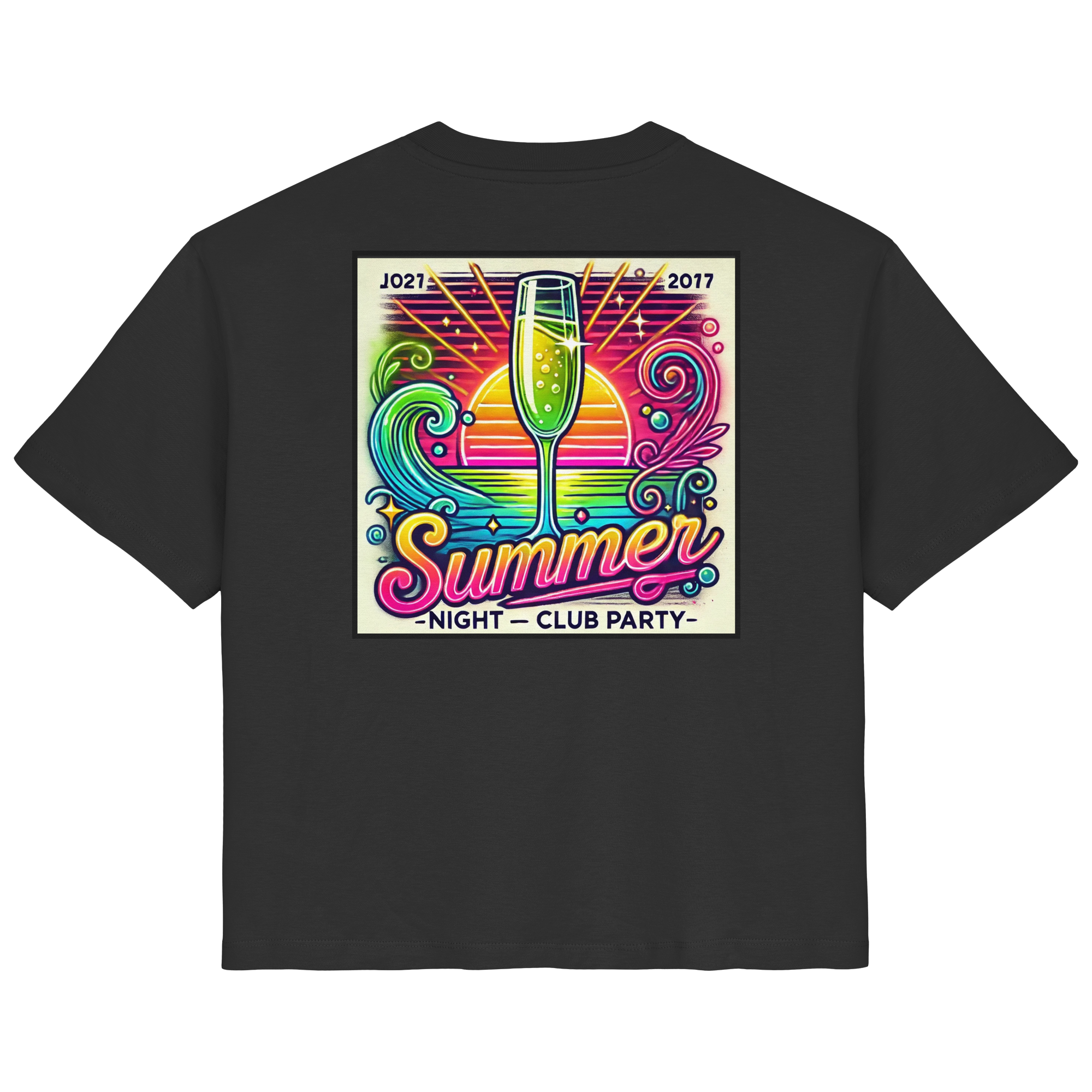 Summer Party Vibes - Ladies Organic Shirt