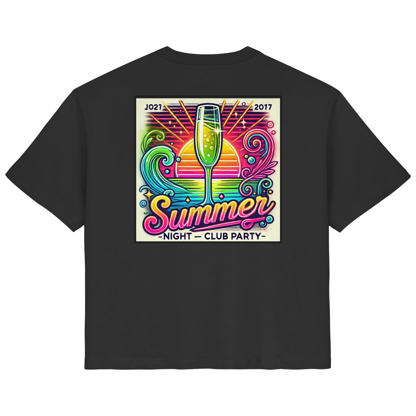 Summer Party Vibes - Ladies Organic Shirt