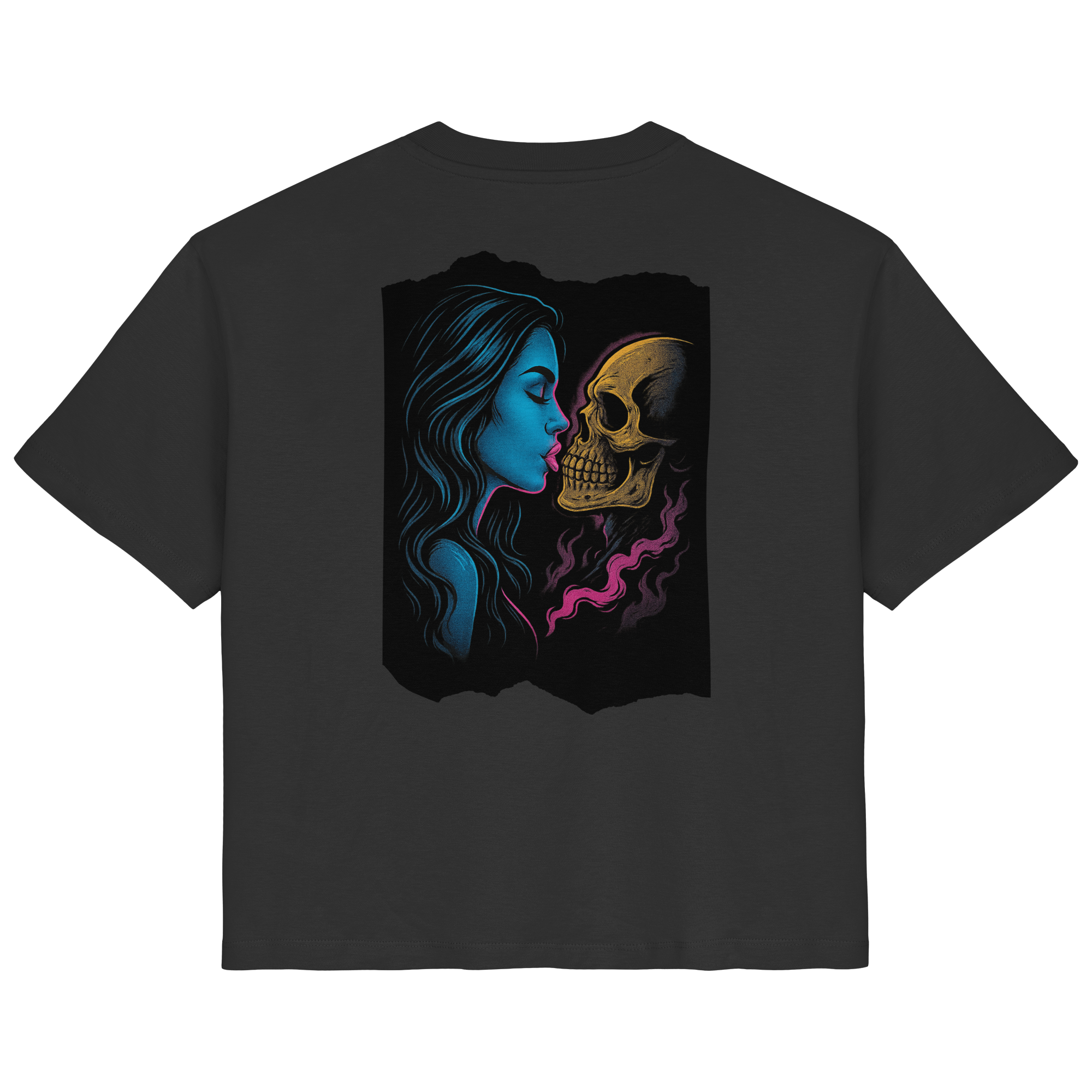 Kissing Skull - Ladies Organic Shirt
