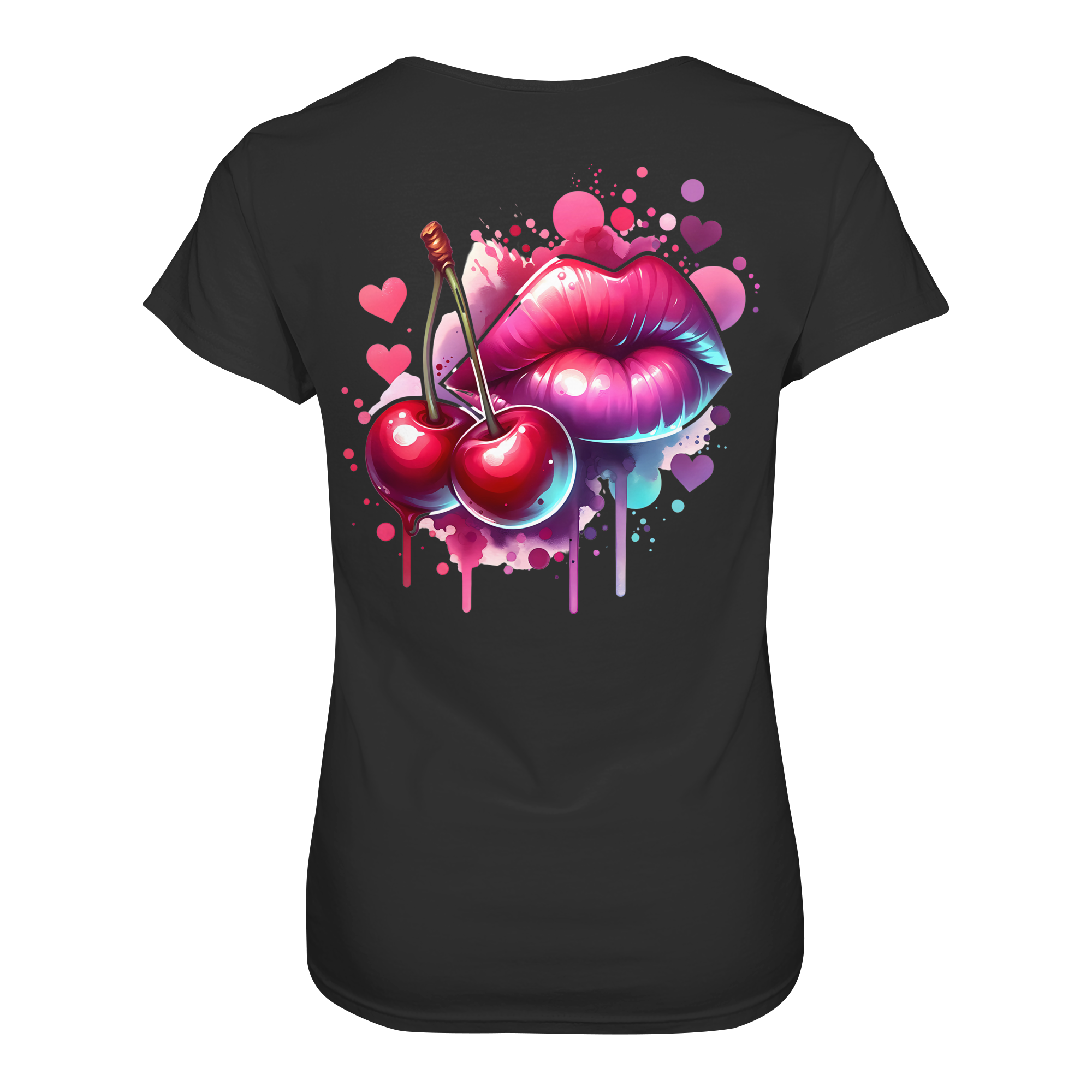 SL Core T-shirt-Cherry Kisses | Op Maat