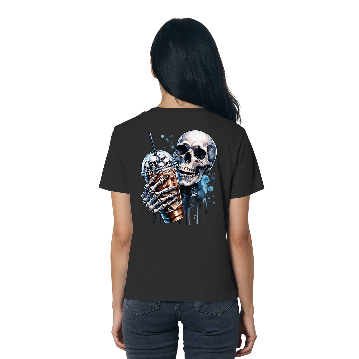 Chill Skull - Ladies Organic Shirt