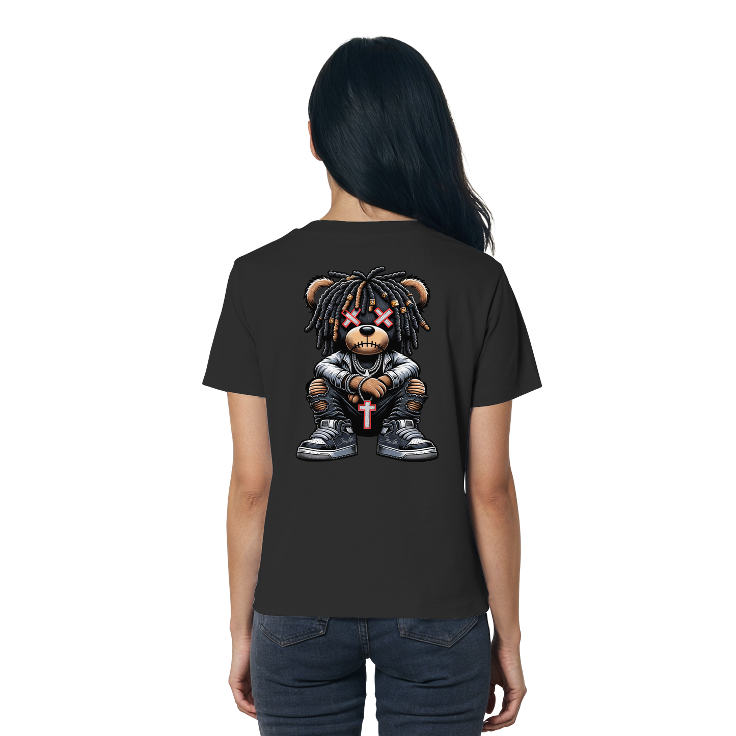 Bad Ass Teddy - Ladies Organic Shirt