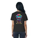 Punk Neon Teddy - T-shirt bio pour femme