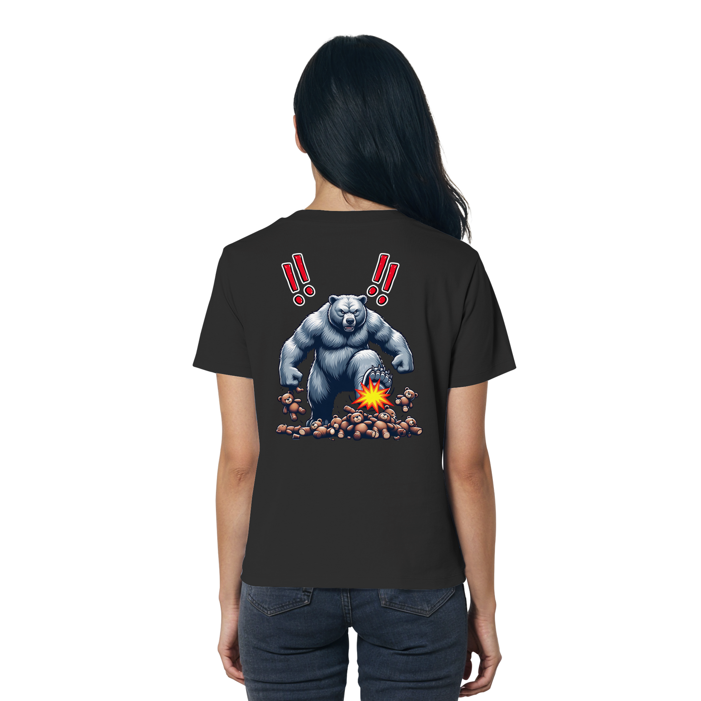 Teddy Terror - Ladies Organic Shirt