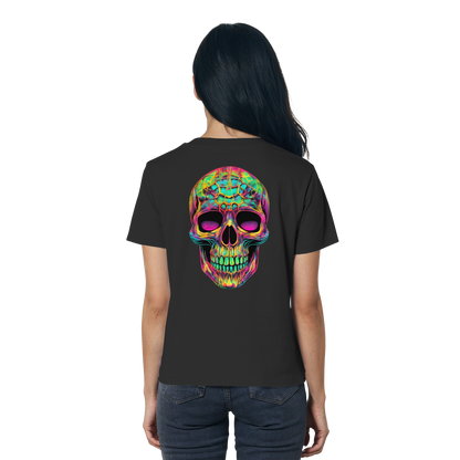 Psychedelic Skull - Ladies Organic Shirt