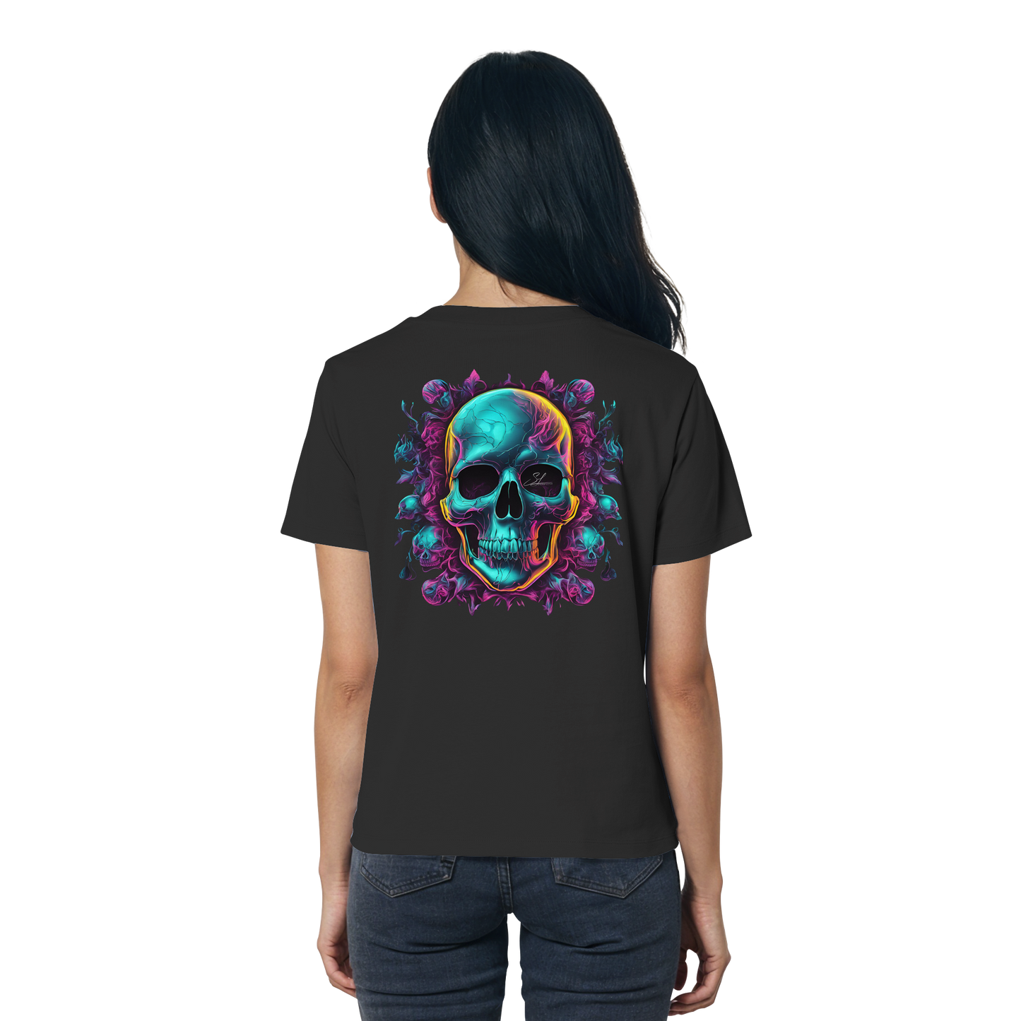 Galactic Skull - Ladies Organic Shirt