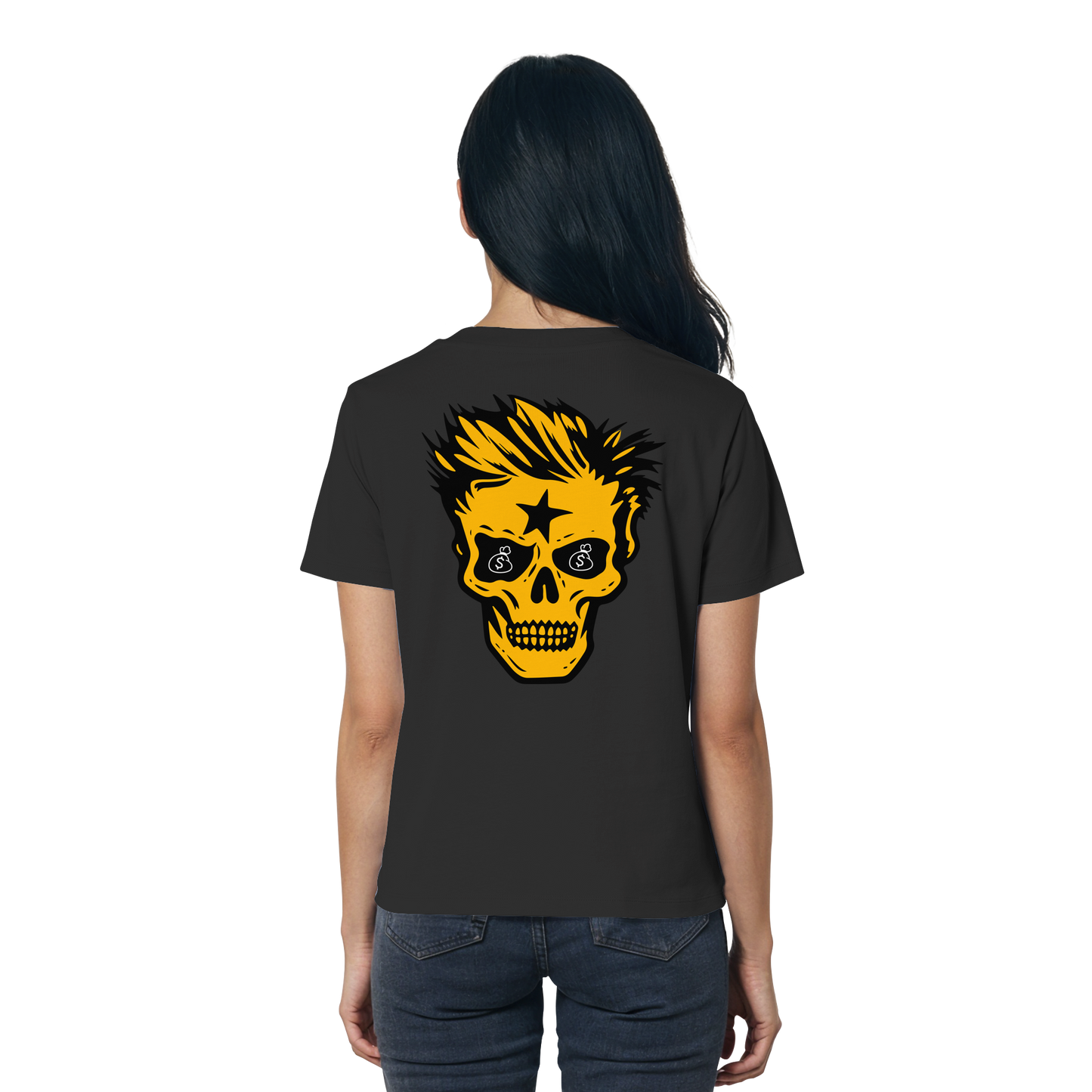Golden Skull - Ladies Organic Shirt