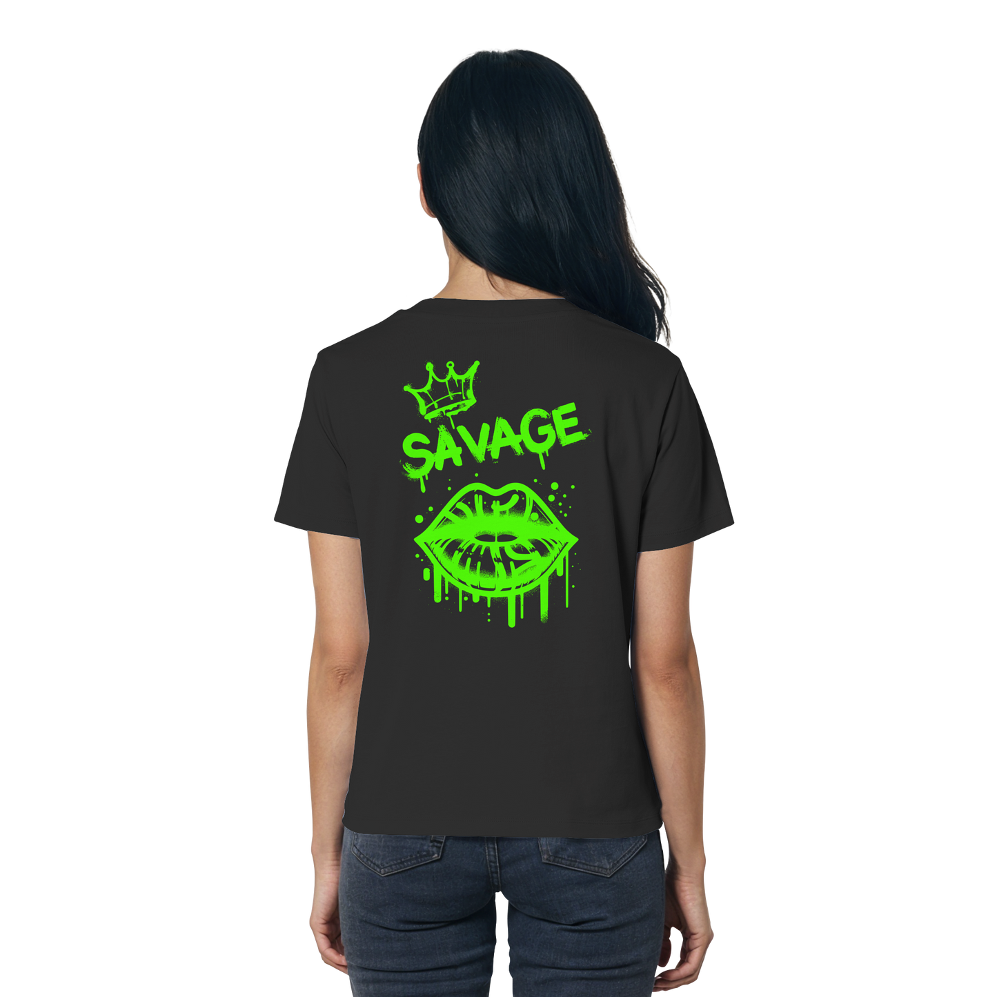 Kiss of Attitude - Ladies Organic Shirt