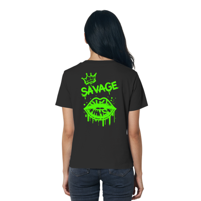 Kiss of Attitude - Ladies Organic Shirt