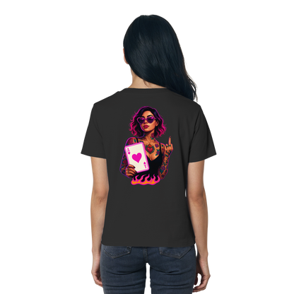 Queen of Hearts - Ladies Organic Shirt