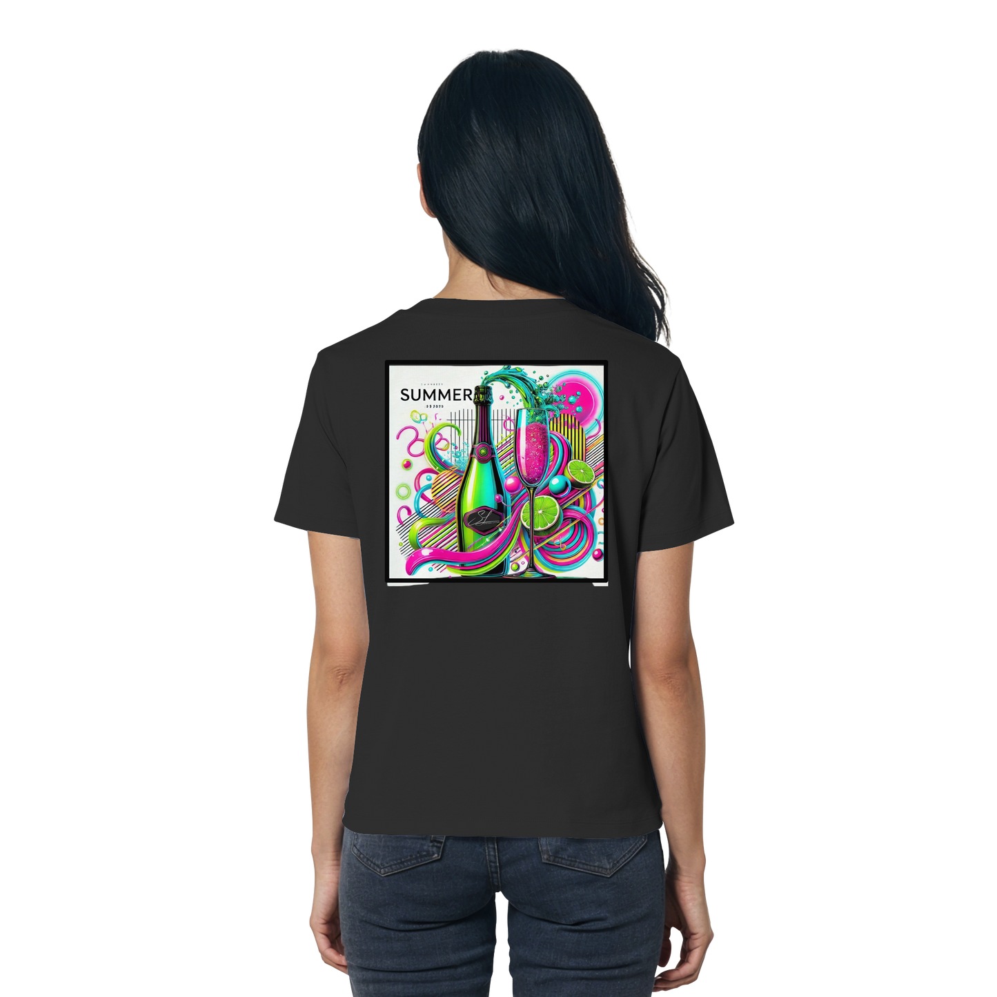 Neon Fresh - Ladies Organic Shirt