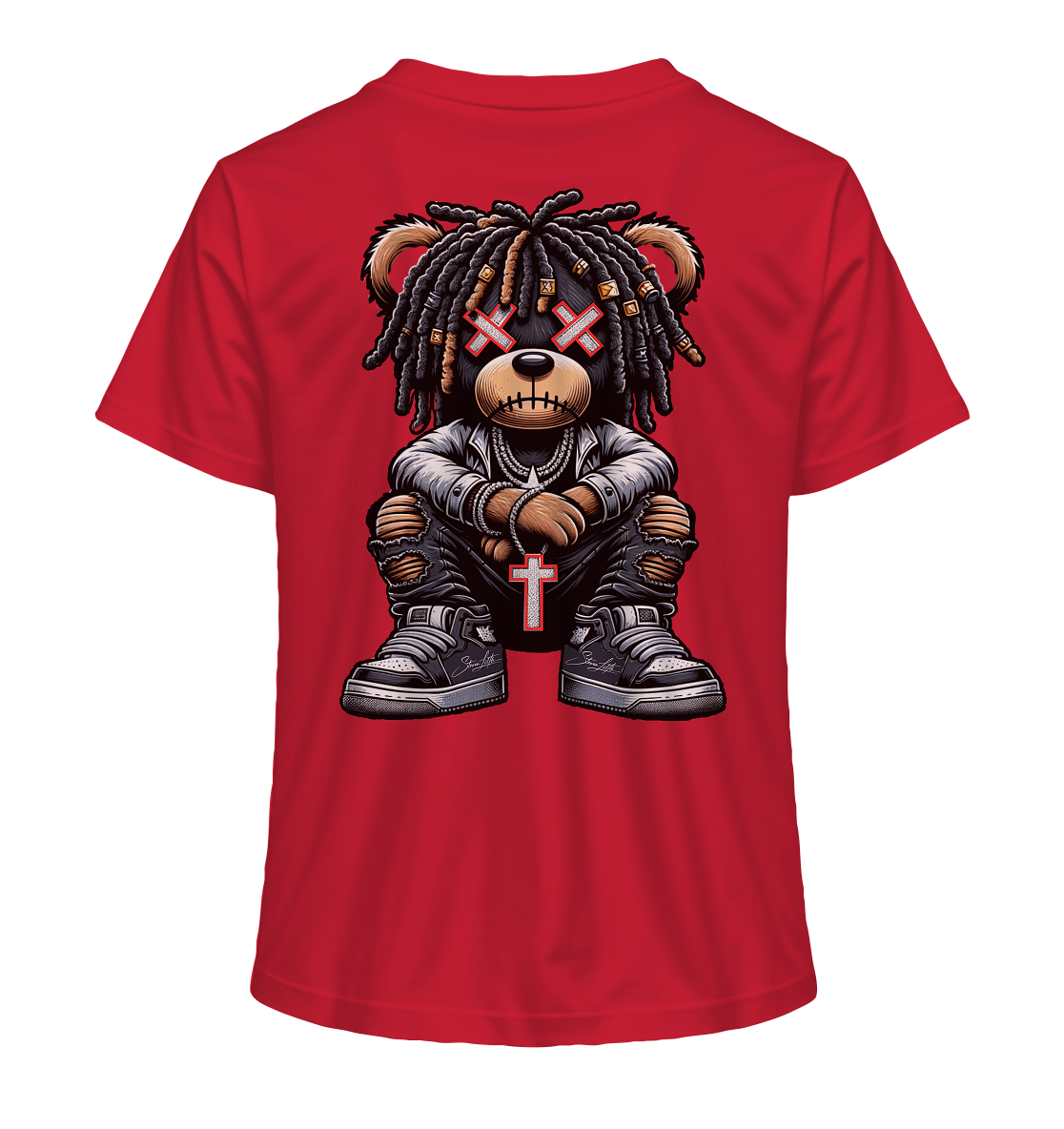 Badass Teddy - Organic Shirt Short