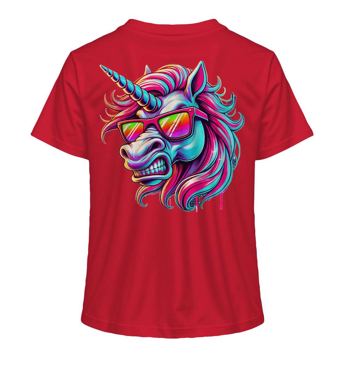 Funky Unicorn - Ladies Organic Shirt