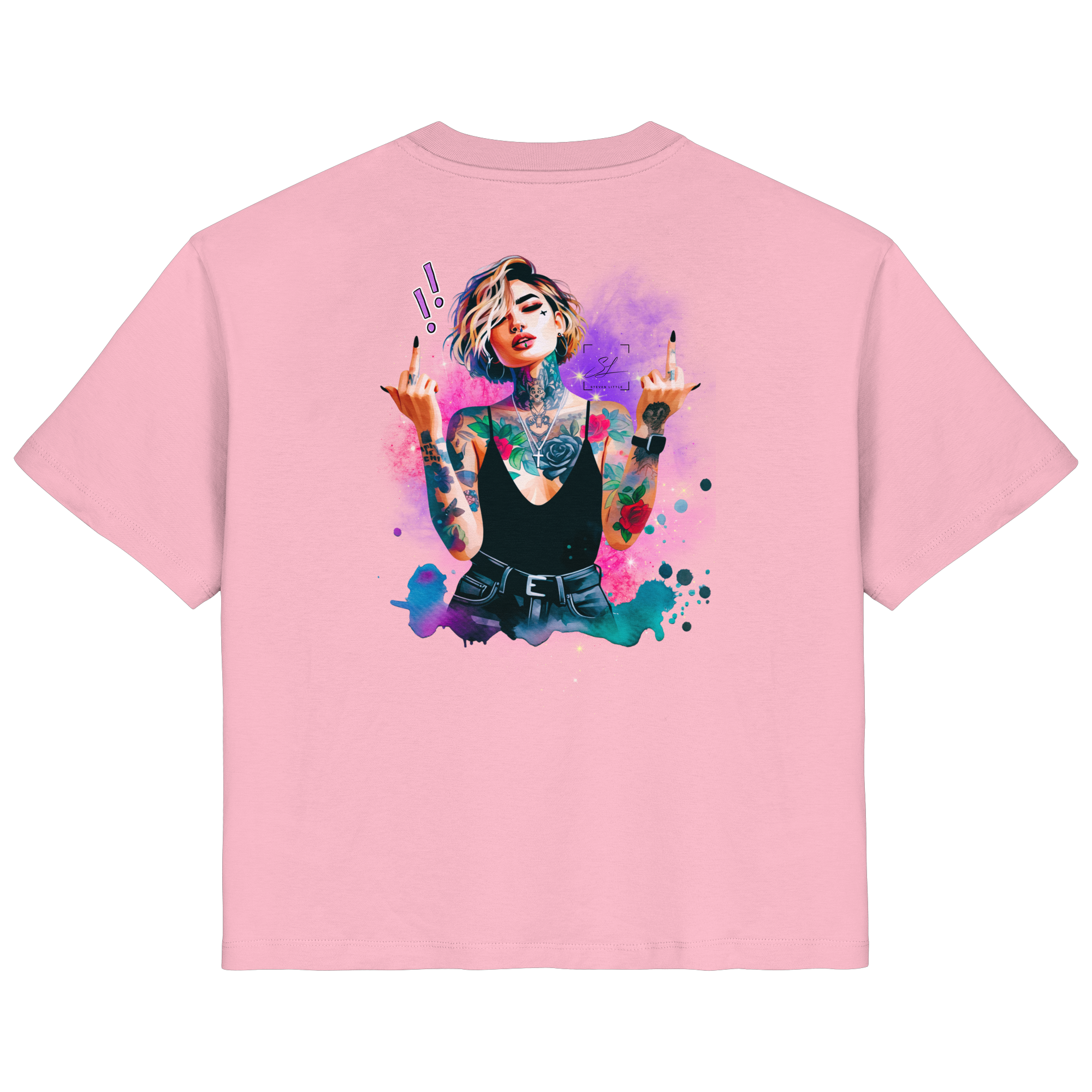 Rebel Rose - Chemise bio pour femme