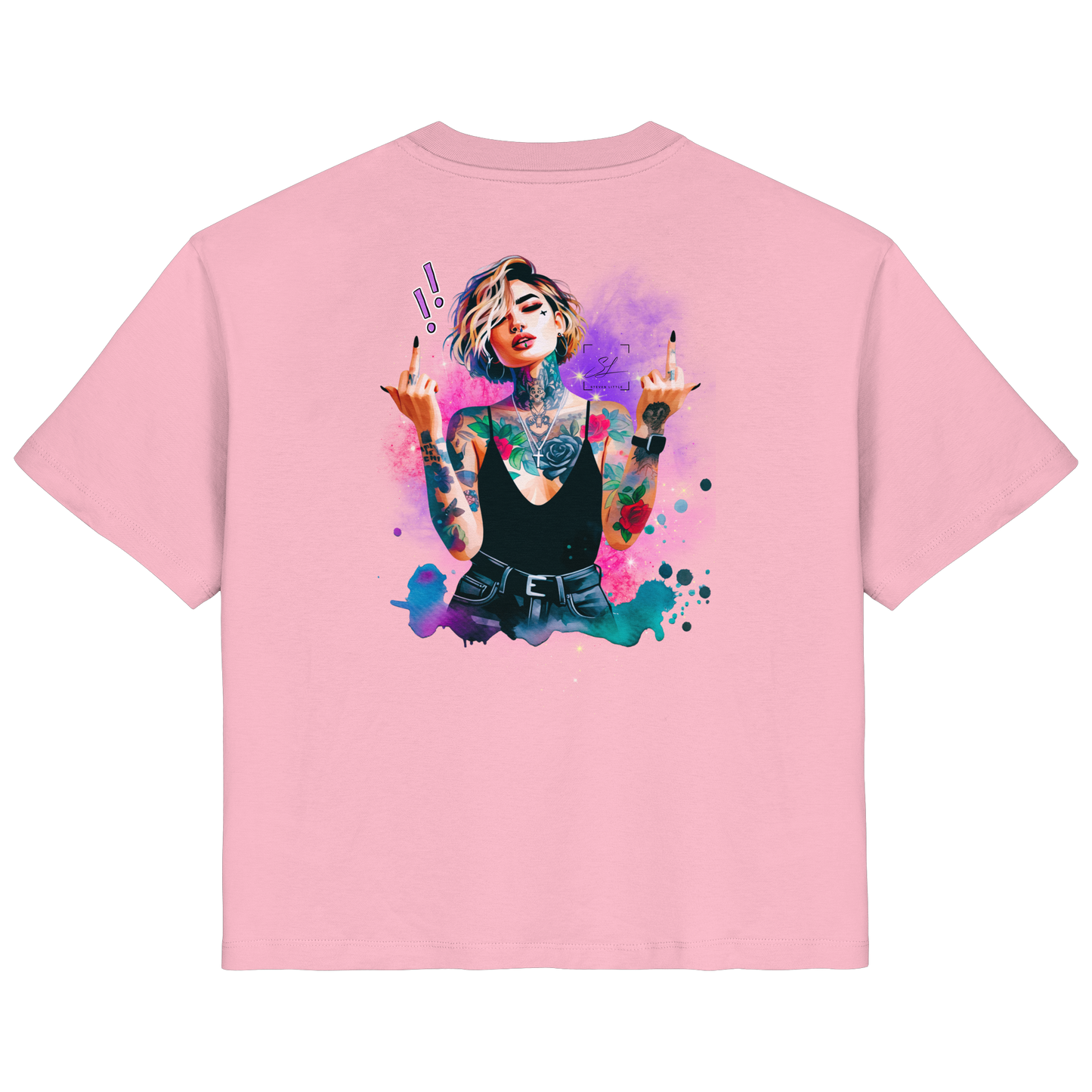 Rebel Rose - Ladies Organic Shirt