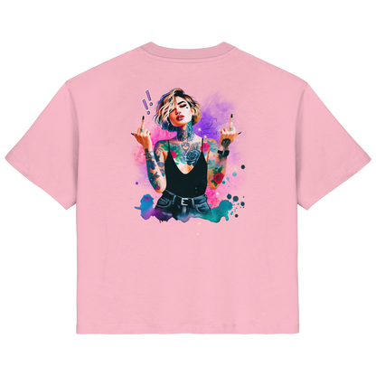 Rebel Rose - Ladies Organic Shirt