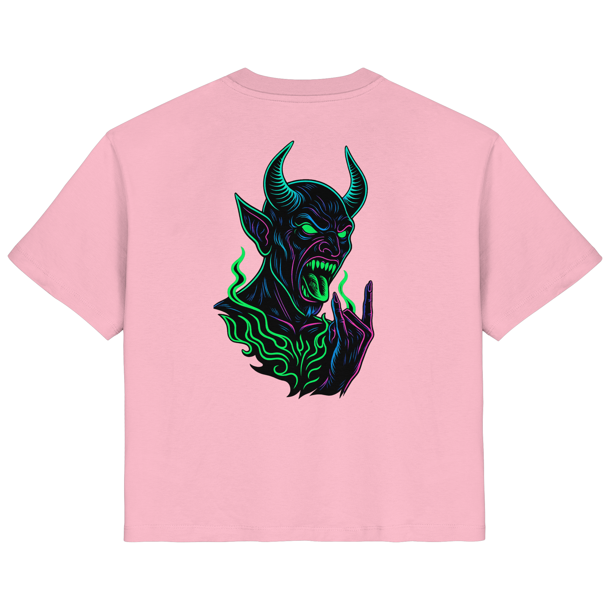 Neon Hellfire - Ladies Organic Shirt
