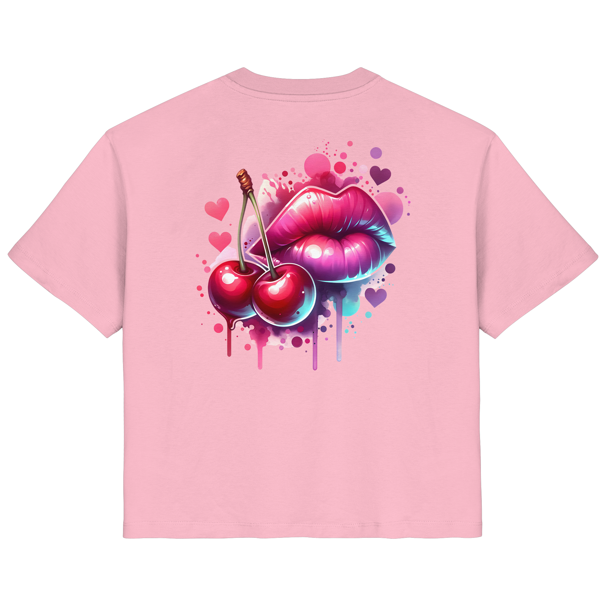 Cherry Kisses - Ladies Organic Shirt