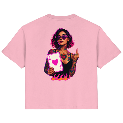 Queen of Hearts - Ladies Organic Shirt
