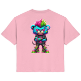 Punk Neon Teddy - T-shirt bio pour femme