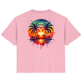 Tropical Sunset - Ladies Organic Shirt