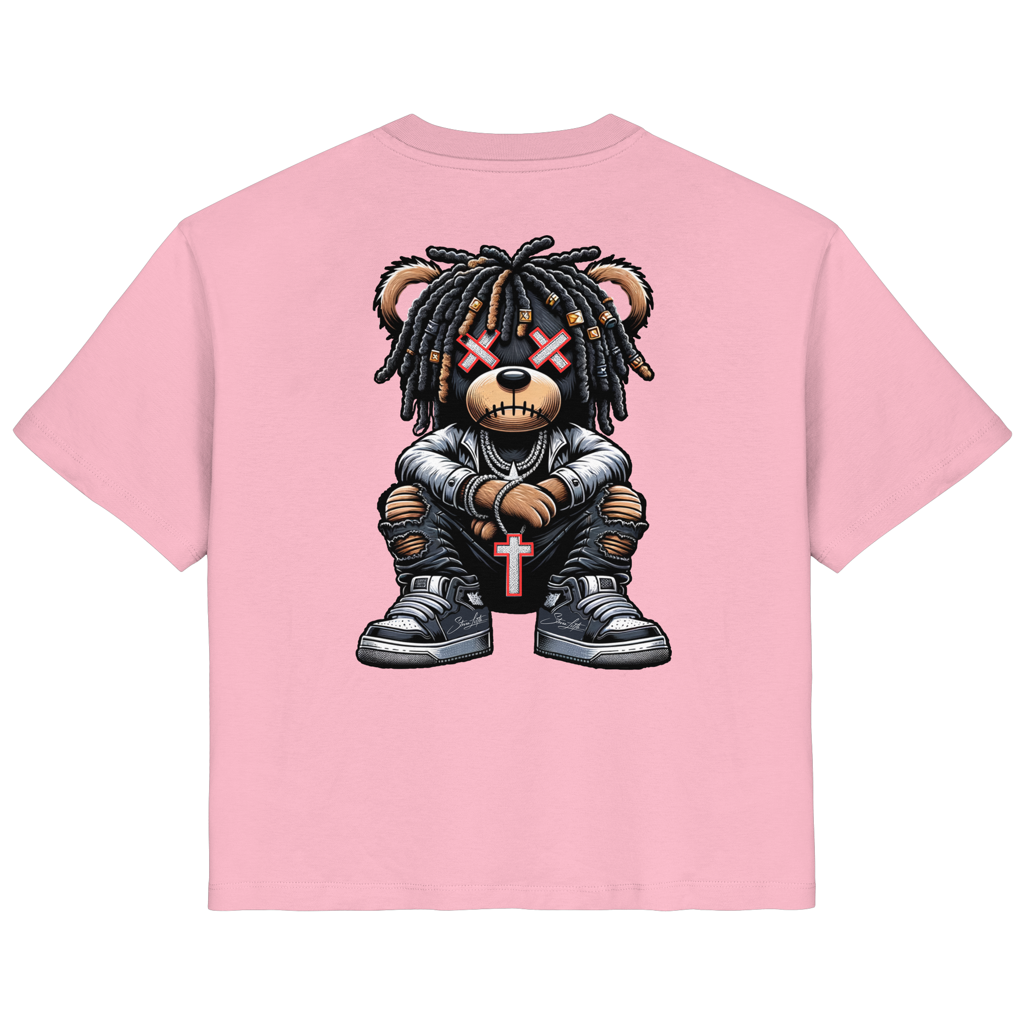 Bad Ass Teddy - Ladies Organic Shirt