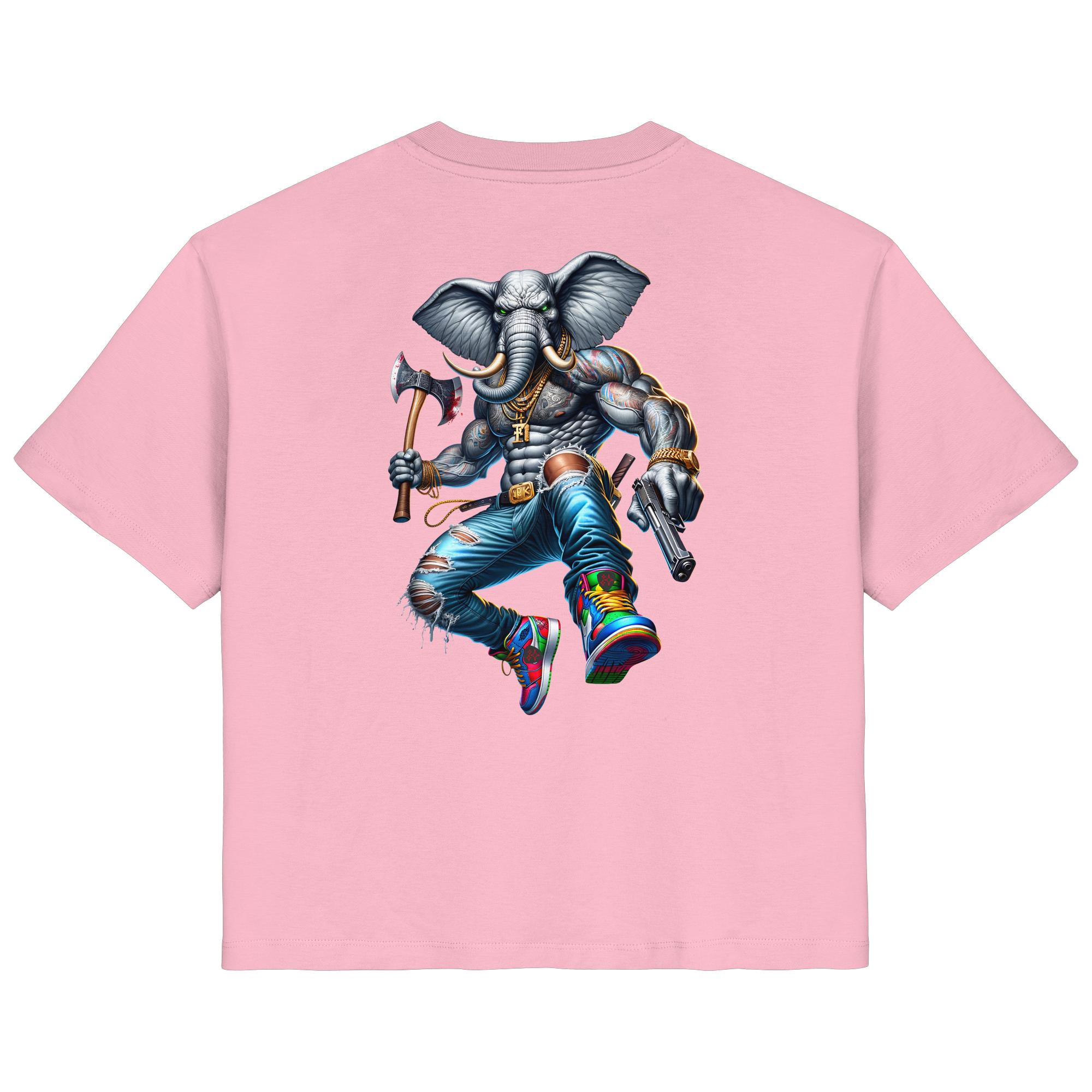 Elephant Warrior - Ladies Organic Shirt