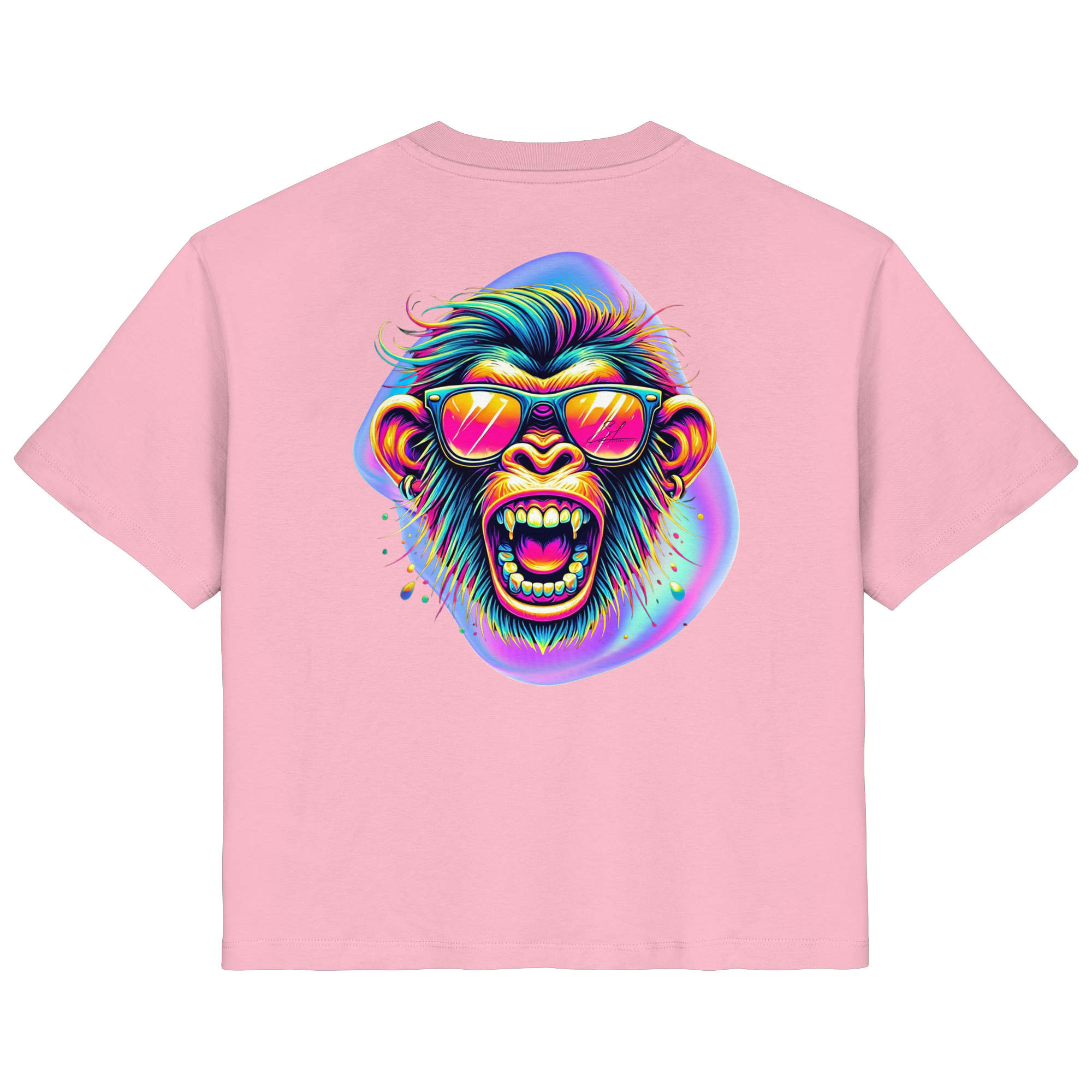 Crazy Chimp - T-shirt bio pour femme