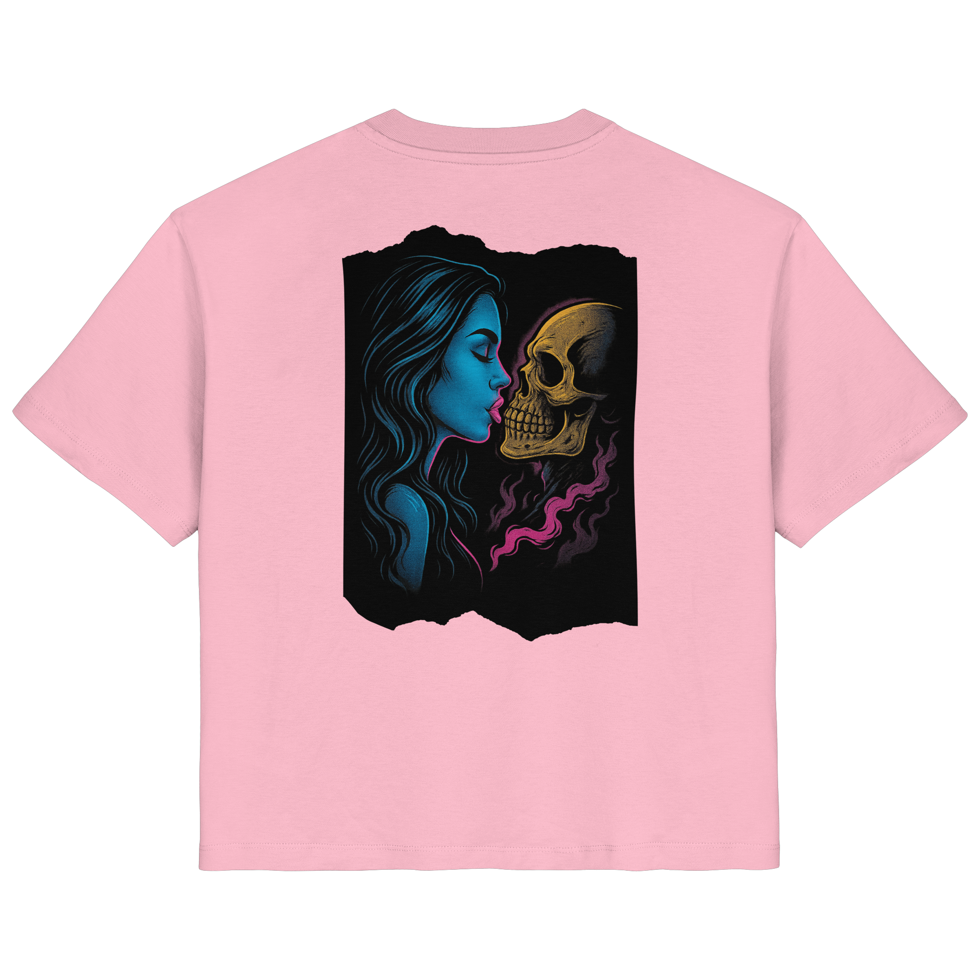 Kissing Skull - Ladies Organic Shirt