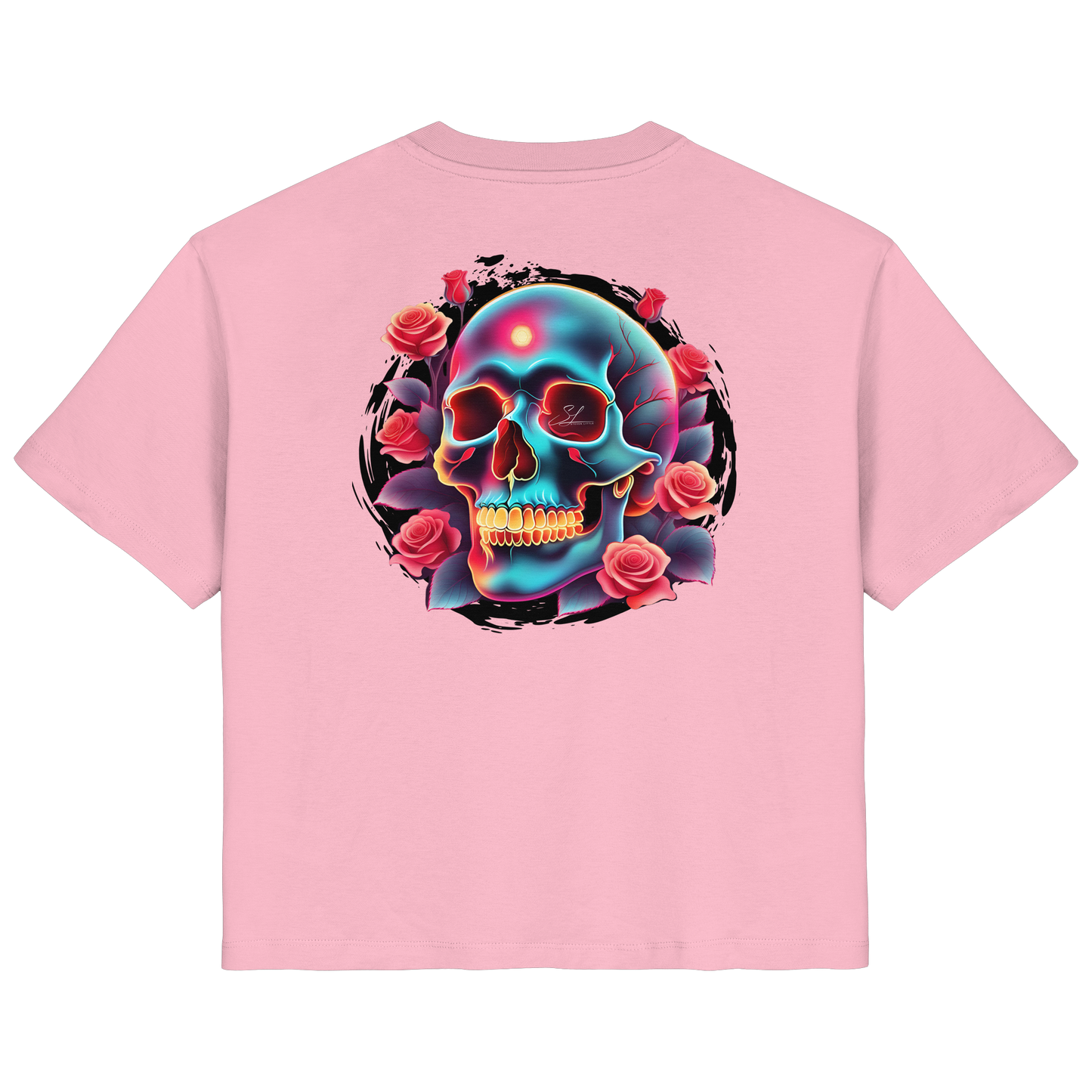 Glow Skull - Ladies Organic Shirt