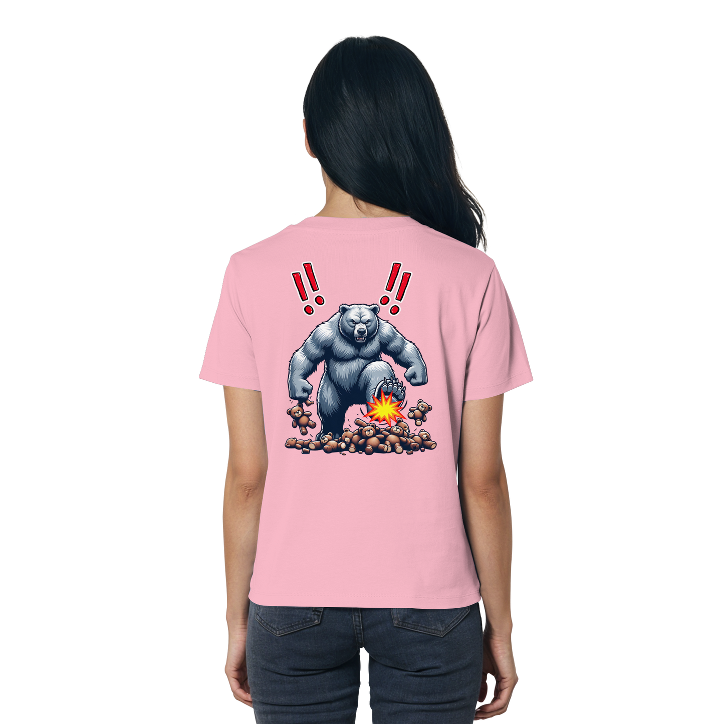 Teddy Terror - Ladies Organic Shirt